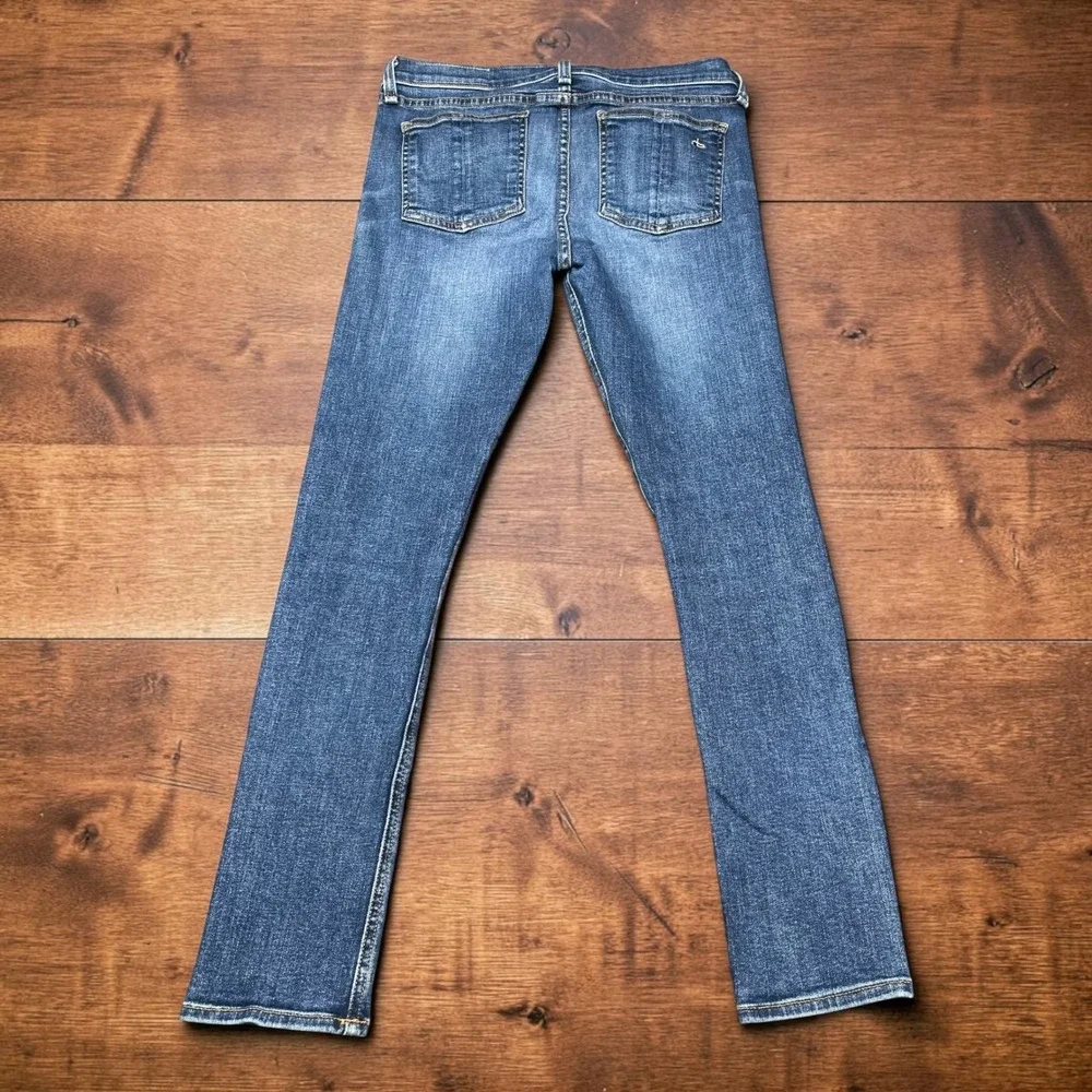 Rag & Bone Sonoma Capri Jeans Blue Slim Straight Stretch Denim Size 28 W1526K520
